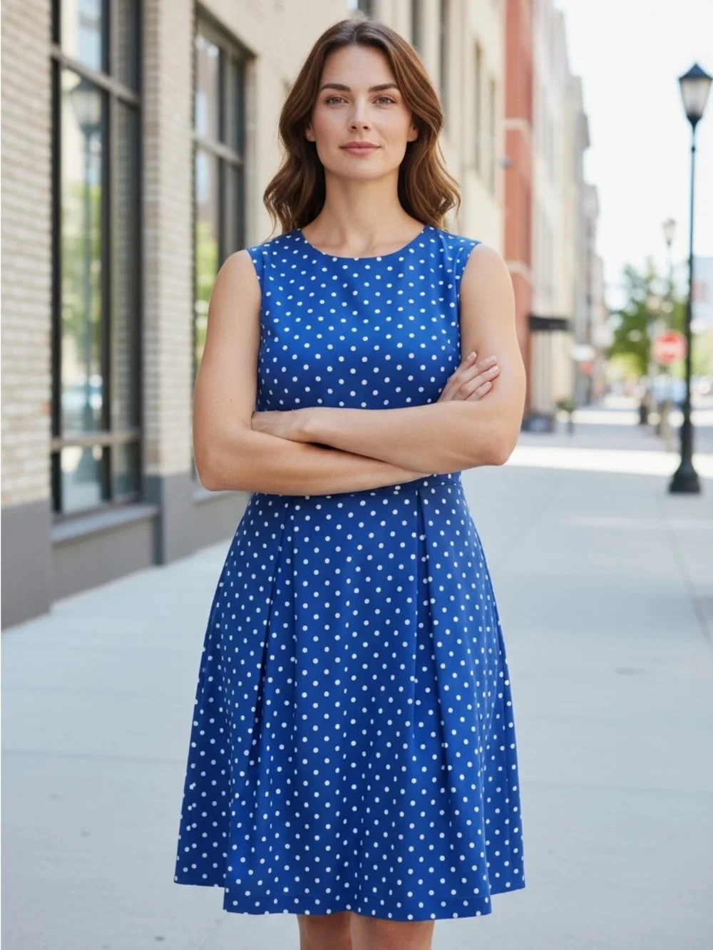 Liz Claiborne sleeveless midi